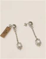 Orecchini Vidali Gioielli Donna in Argento Perla ORAR-38-34 - ORAR-38-34